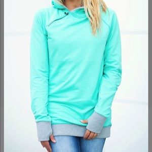 Turquoise Hoodie
